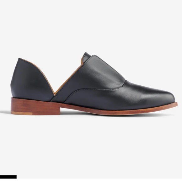 Nisolo Emma d’orsay oxford 2.0 black leather shoes - Picture 2 of 7